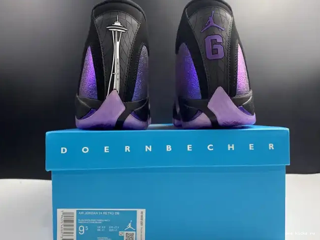 Rep AIR DOERNBECHER JORDAN RETRO CV2469-001 14 '' 0407